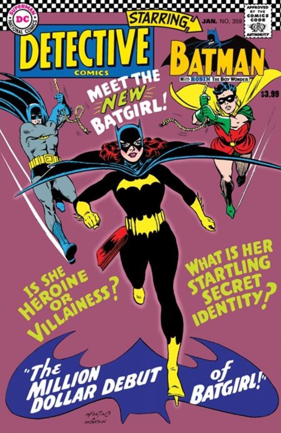 Detective Comics #359 Facsimile Cover A Carmine Infantino Pre-Sale 6/17