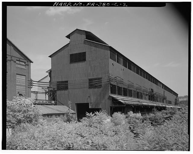 Eastern view of the open hearth building. – U.S. Steel National Tube Works,