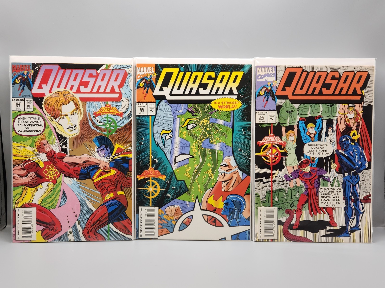 Quasar #1-60 Incomplete Lot Of 48 Marvel Comics 1989/Free Shipping
