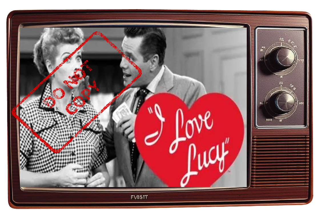I LOVE LUCY Lucile Ball Desi Arnaz Classic Show Retro TV Fridge Magnet 2×3