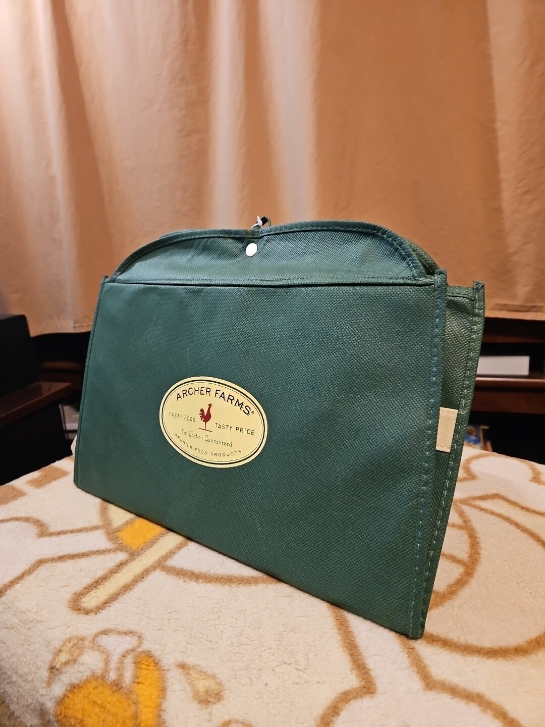 Archer Farms 100% Polypropylene Reuseable Greenbag Approx 20 X 15 X 20 With Tag
