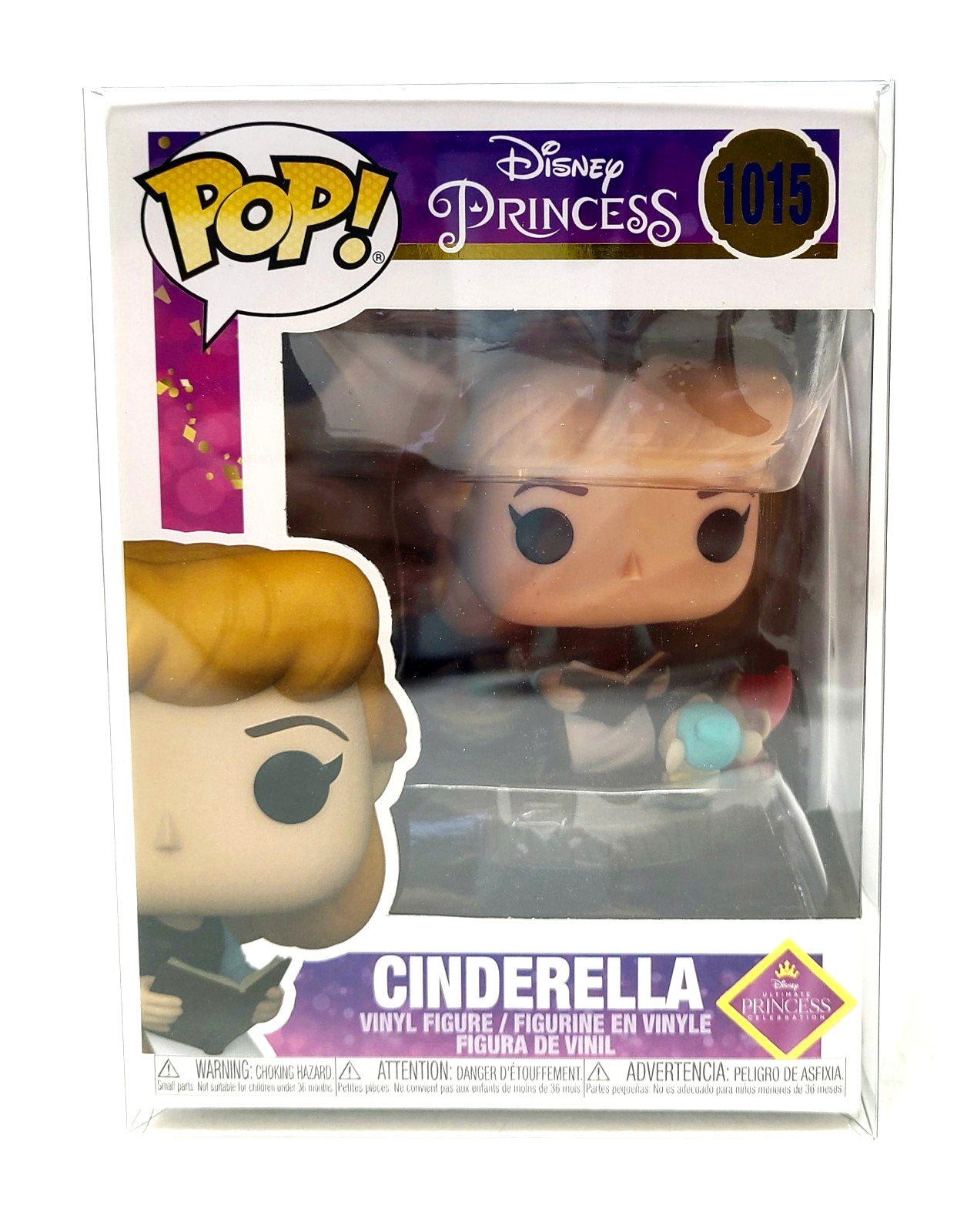 Funko Pop Disney CINDERELLA 1015 Ultimate Princess Vinyl Figure with Protector