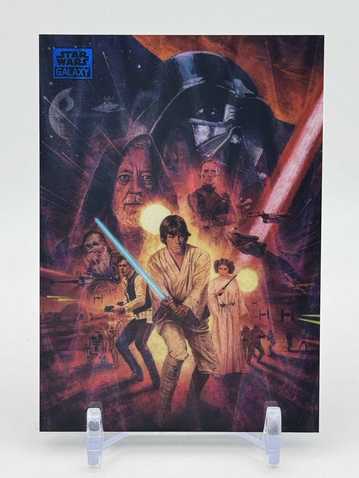 2025 Topps Star Wars Galaxy Awakening Of A Jedi 76/175 Ray Wave Near Mint/ Mint.