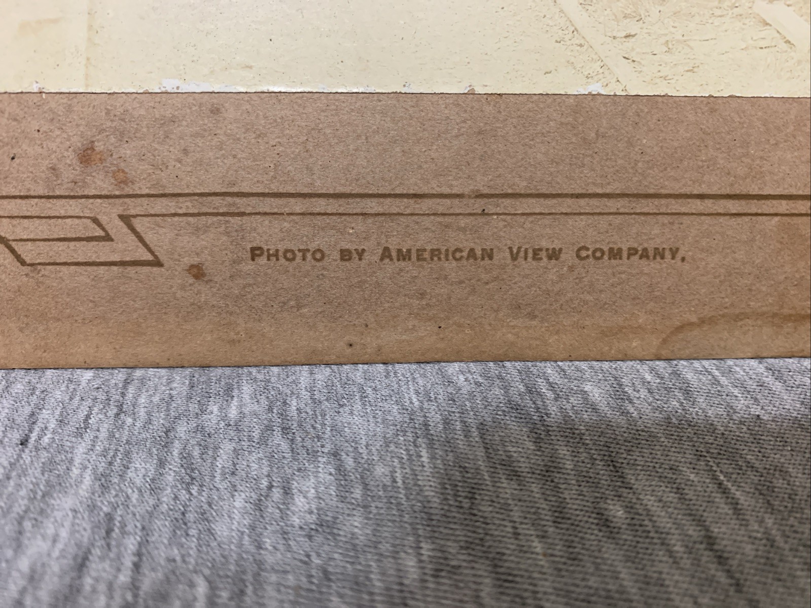 Antique American View Company Foundry Cabinet Photo 9 X 7