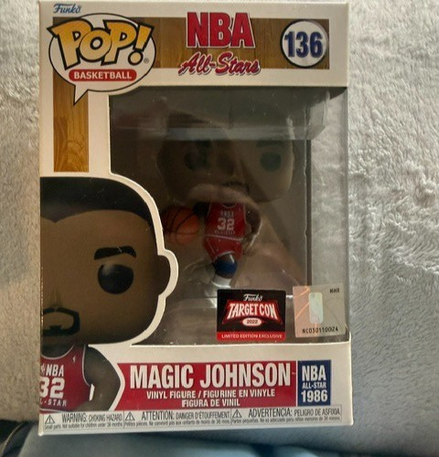Funko Pop! Magic Johnson #136 ~TargetCon Exclusive