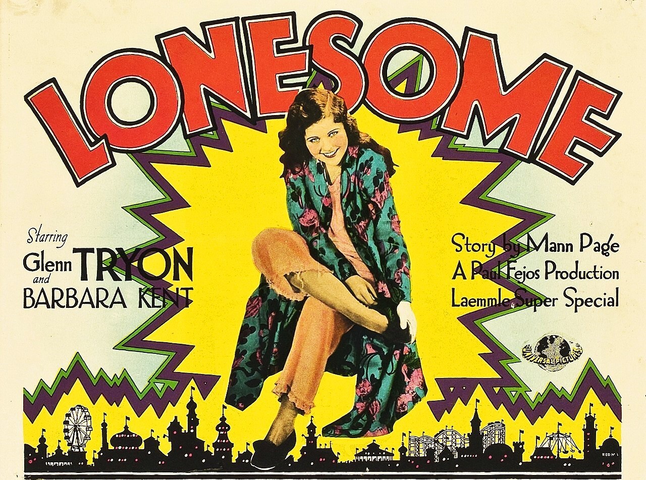 Lonesome – Barbara Kent – 1928 Lobby Card Image – 5 x 7 in Print