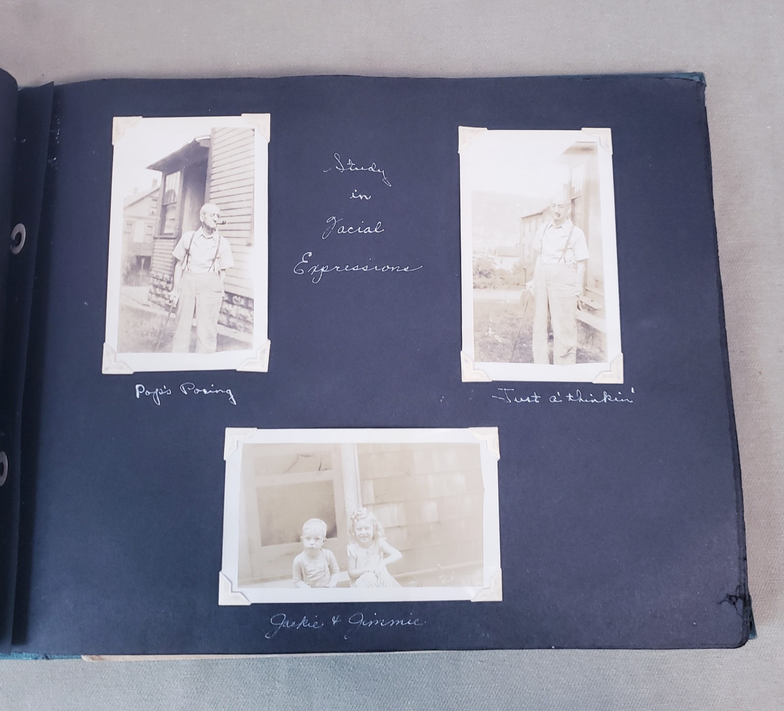 Album With 96 Photographs Various Many Military Men Photos Circa 1940s