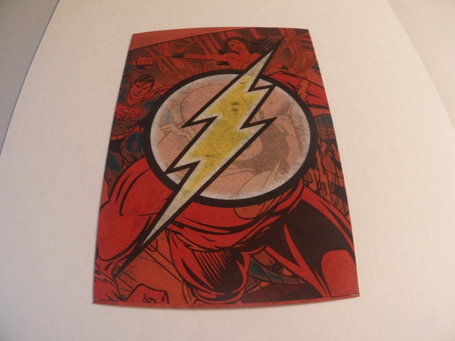 DC Comics The Flash Logo Sticker Series 2 #10 of 15 Made in USA