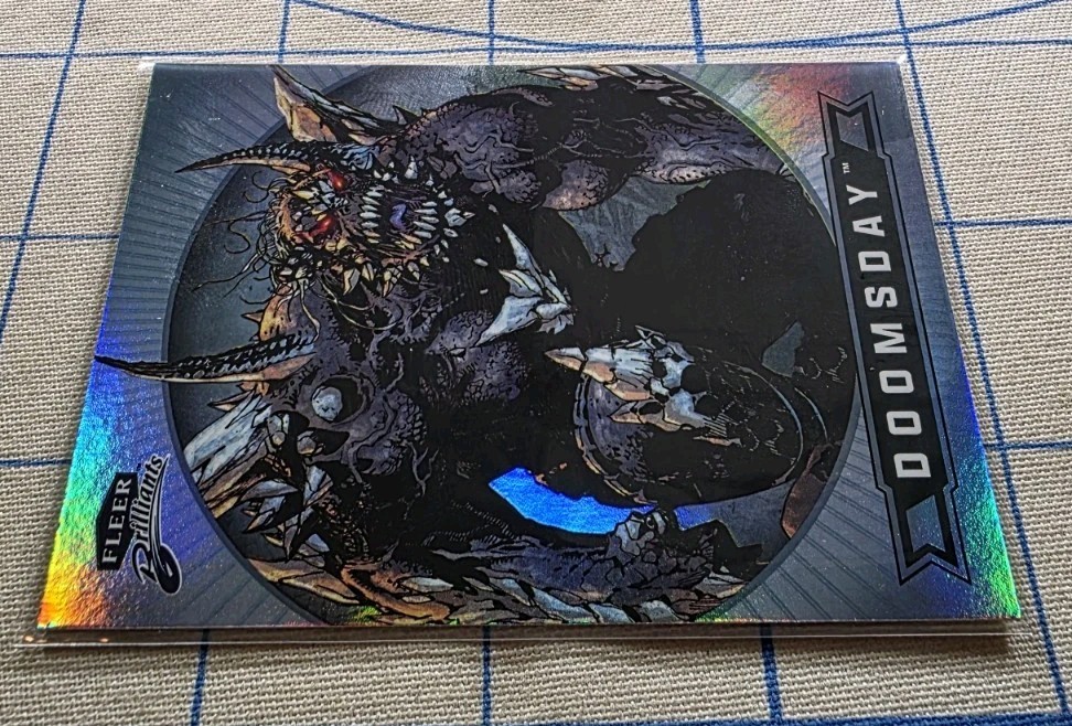 Fleer Brilliants Superman – Doomsday #51 Regular Base – DC Comics Card