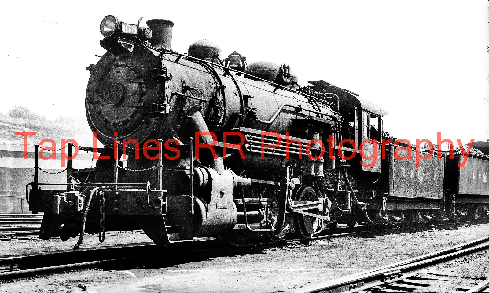 Union RR #168 0-6-0 East Pittsburgh PA 7-8-1936 New 5×8 Photo