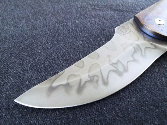 Functional Art: Burchtree Bladeworks Persian Custom Knife in ZirCuTi and Hamon