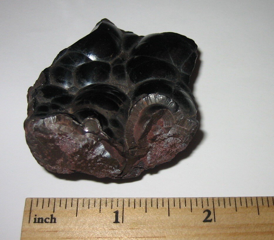 2″ BEAUTIFUL NATURAL ROUGH HEMATITE CRYSTAL MINERAL CLUSTER MOROCCO ~ 132g *C