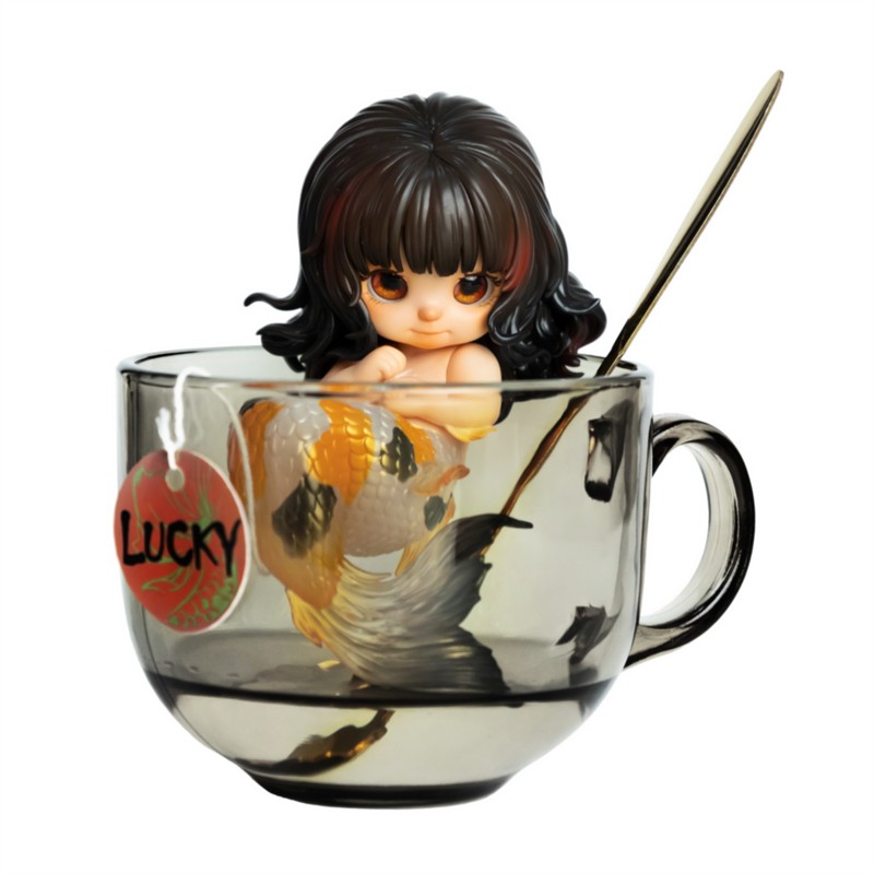 WeArtDoing Tea Fairies Black Version Limited Collectibles Fashion Model Statue