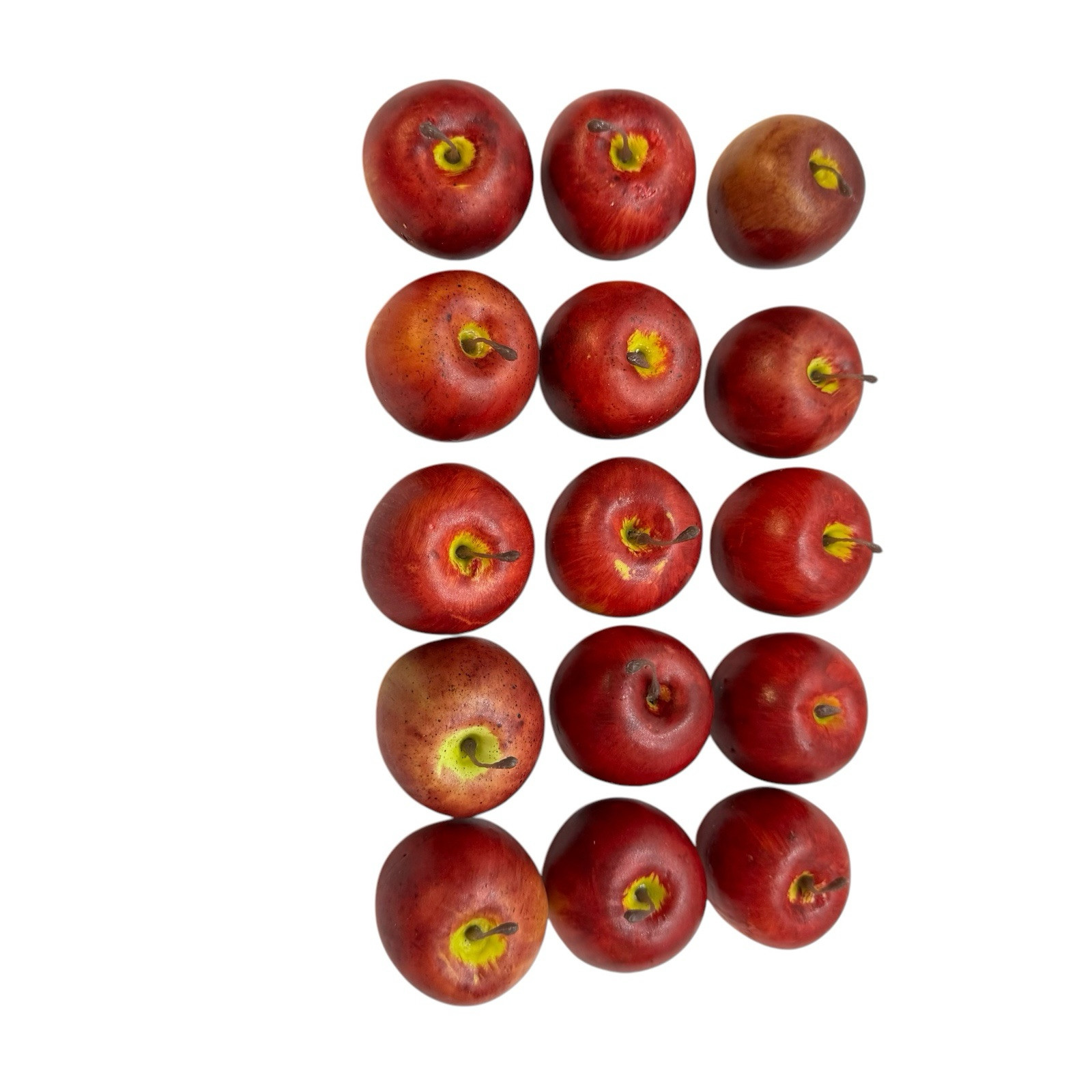 15 Longaberger Mini Faux APPLES for Longaberger CC JW Miniature Apple Basket