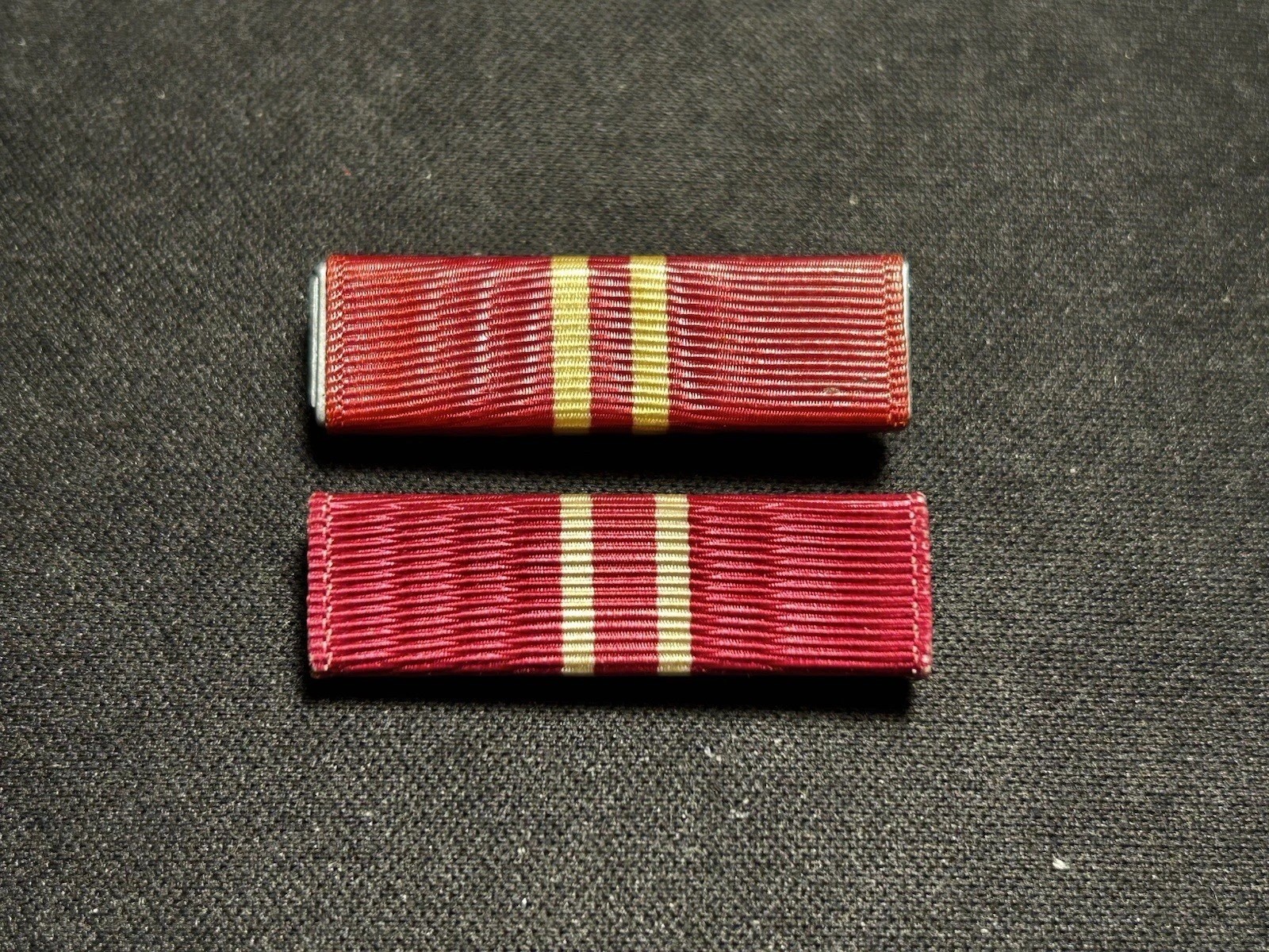 One WW2 Presidential Medal For Merit Ribbon Bar Pinback