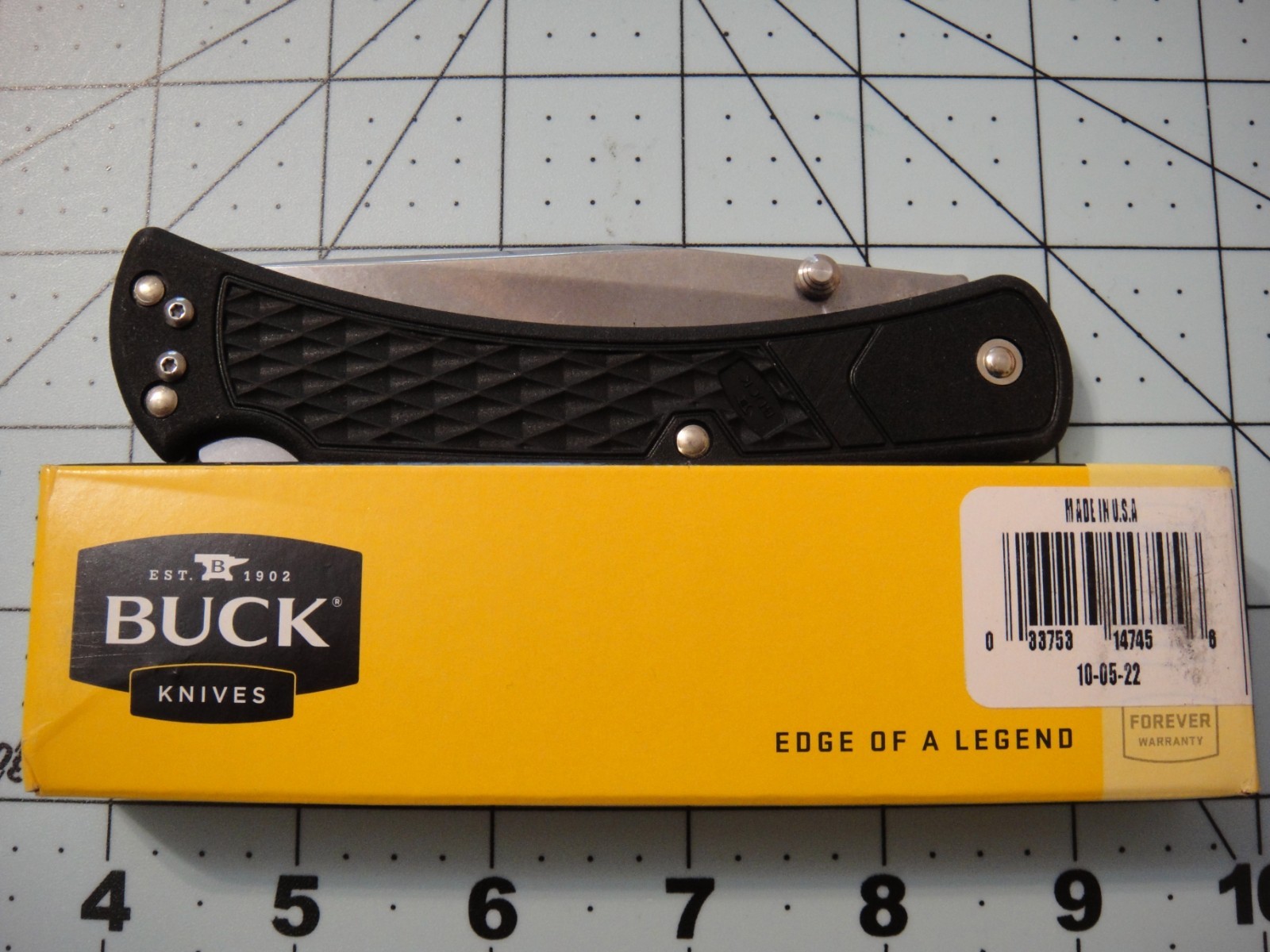Buck Slim Hunter 0110BKS1-B Made in USA