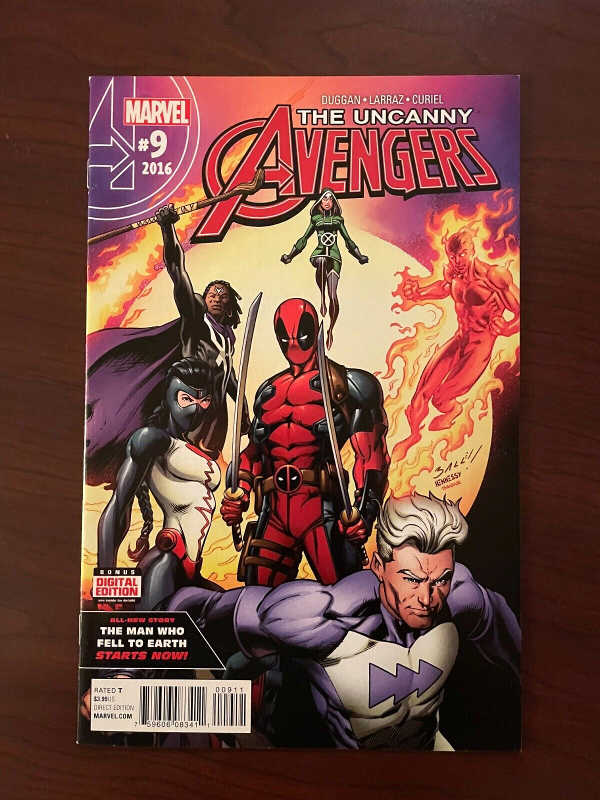 Uncanny Avengers #9 (2016) #16 (2014) & Annual #1 (2014) Deadpool Brother Voodoo