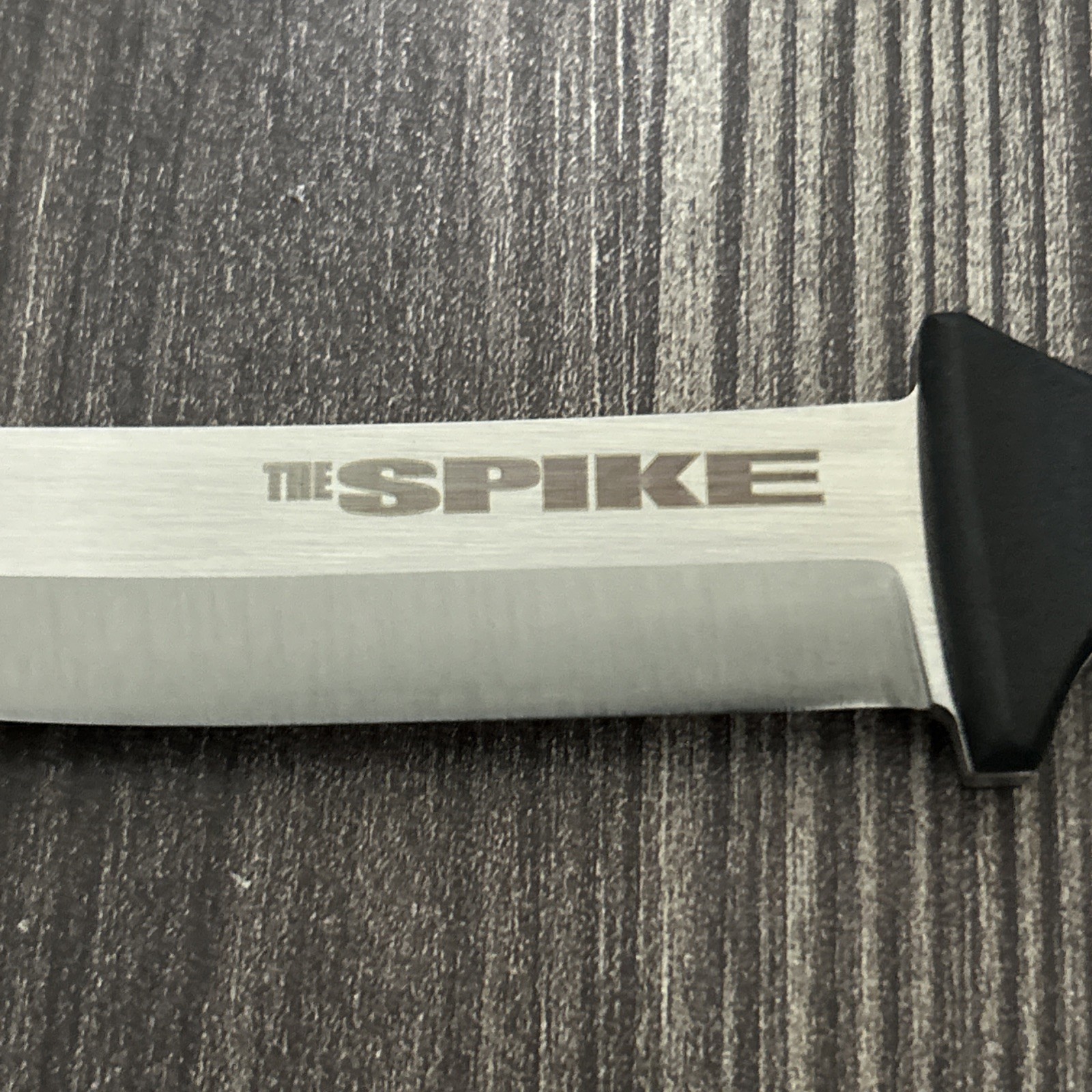 Cold Steel Bowie Spike Fixed Knife 4″ Full Tang 4116 Steel Blade Griv-Ex Handle