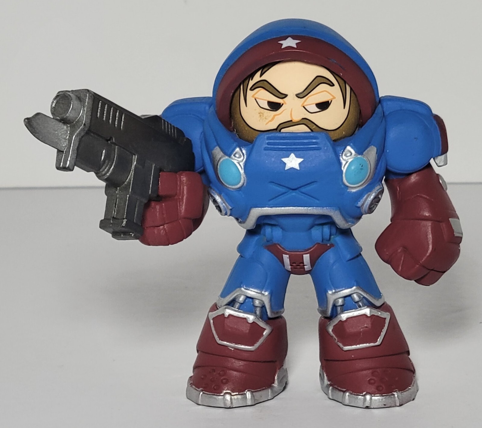 2015 Funko Mystery Minis Heroes of The Storm Jim Raynor Patriot Figurine