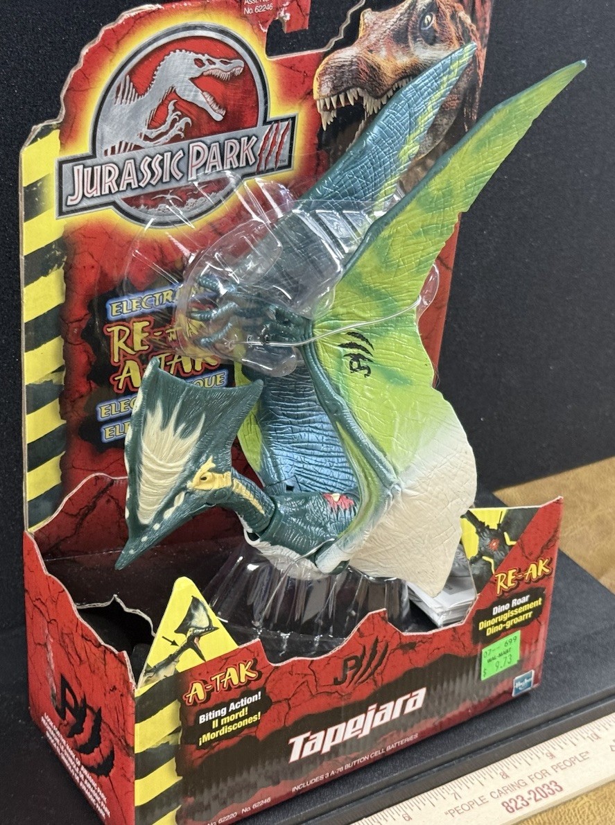 Jurassic Park III mint in box fully functional Tapejara