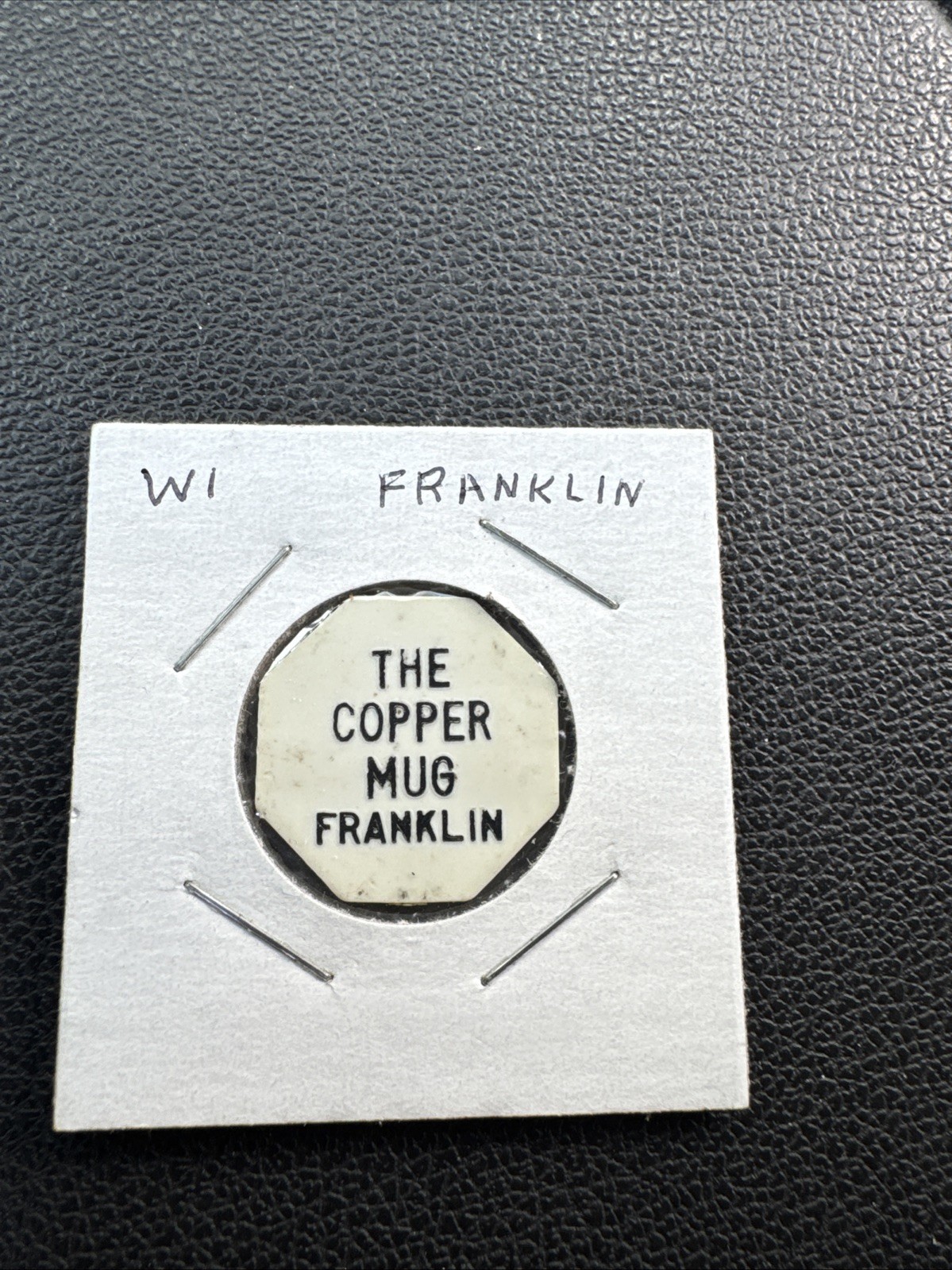 The Copper Mug Franklin Wi Wis Wisconsin Free Mixed Drink Trade Token Chip