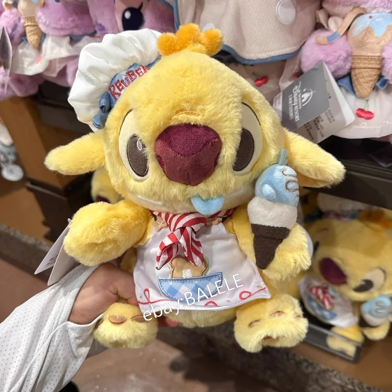 Authentic Disney Reuben 625 Chef Ice Cream Plush Doll Lilo & Stitch-SHDL 2026