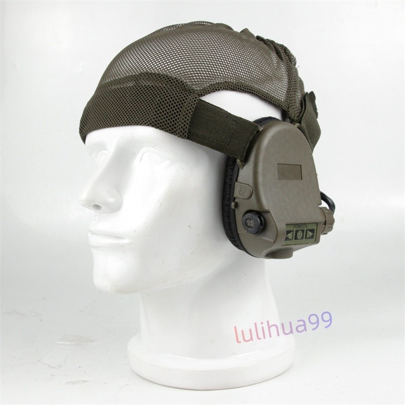 Original Russian 6M2 (gssh-01) Ratnik Active Headset Protection headphones OD/BK