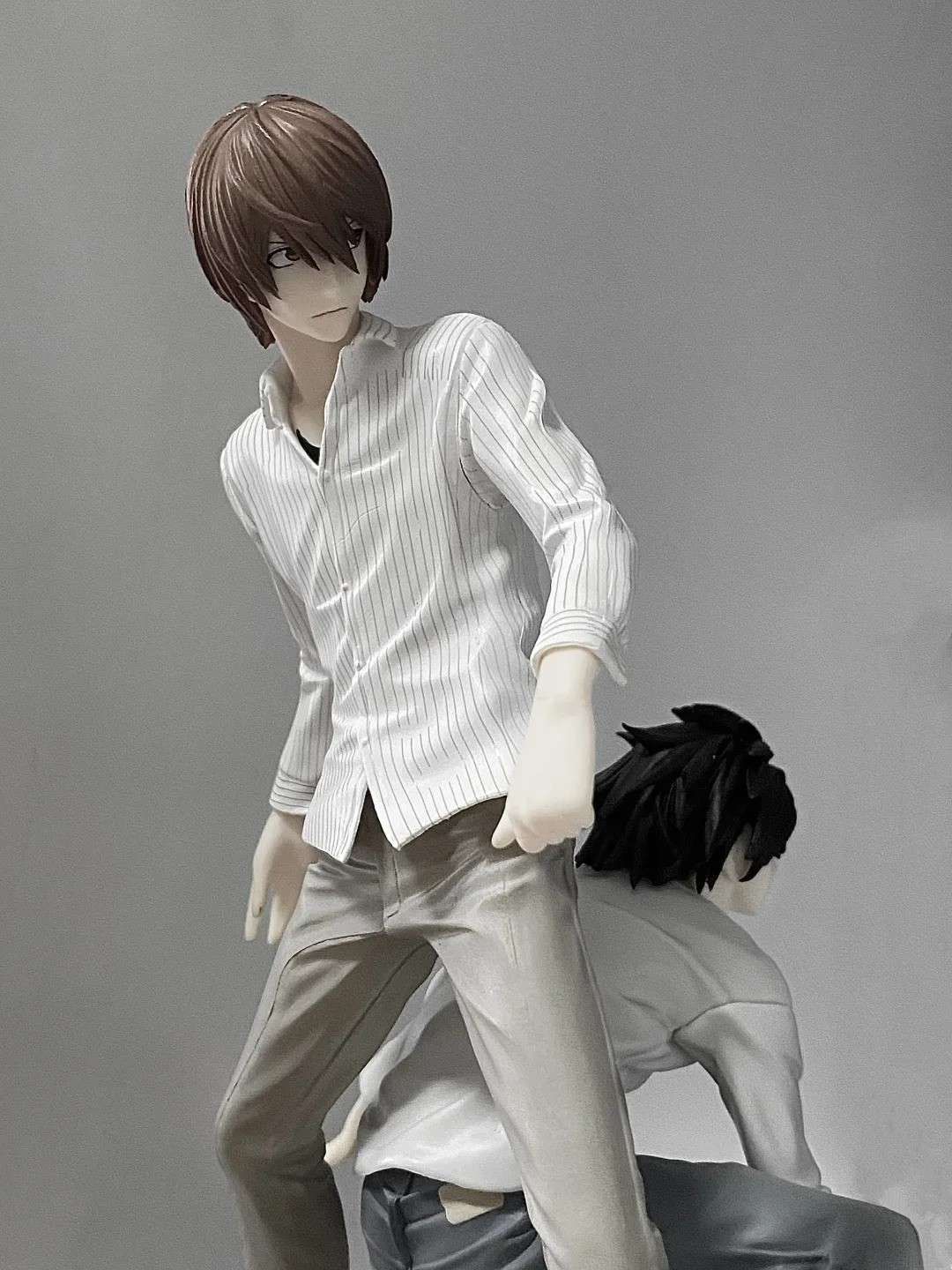 Anime Death Note Yagami Light & L PVC Action Figure Model Statue Boxed Gift Toy