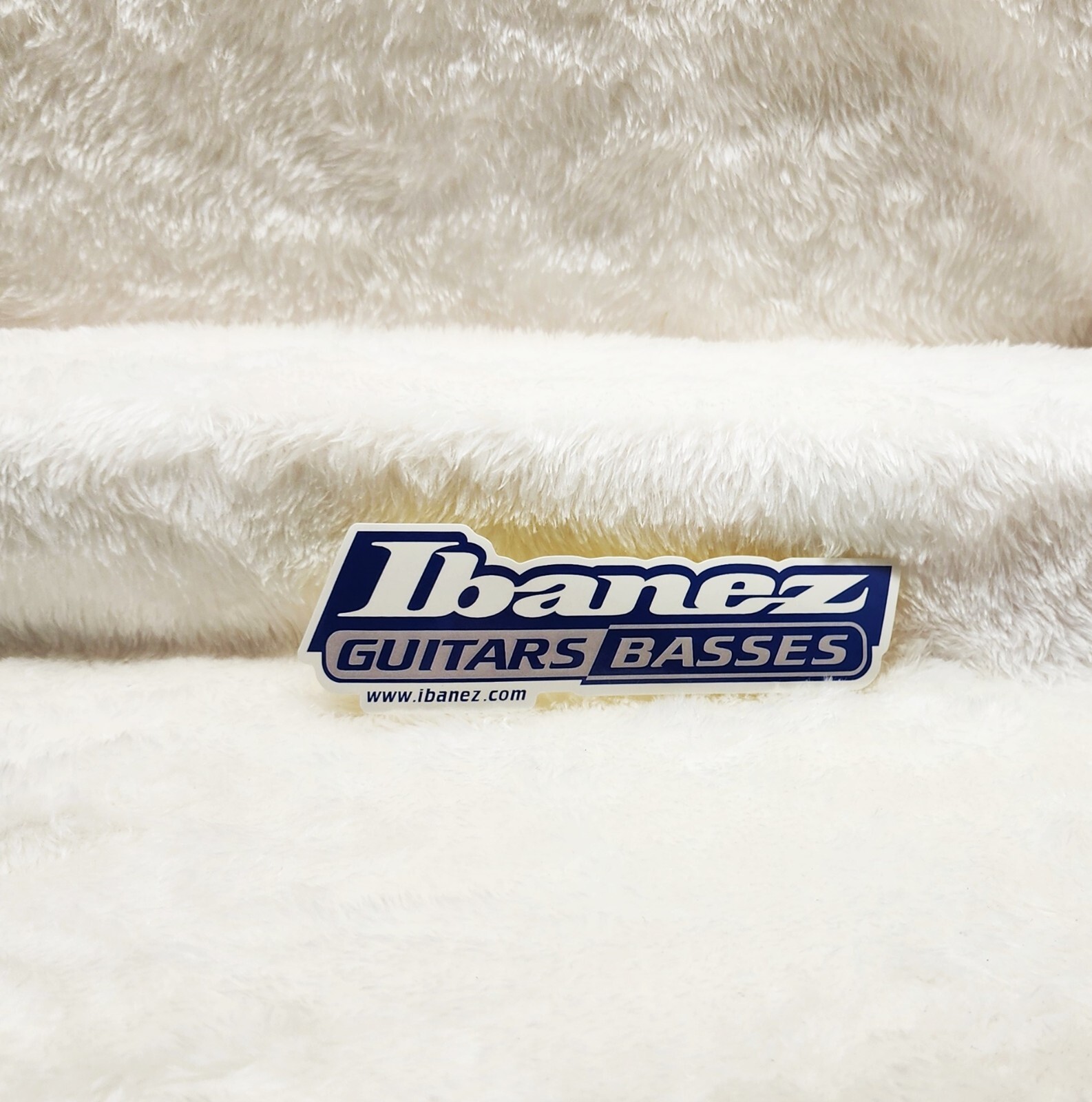 Ibanez Guitars Blue & Silver Sticker