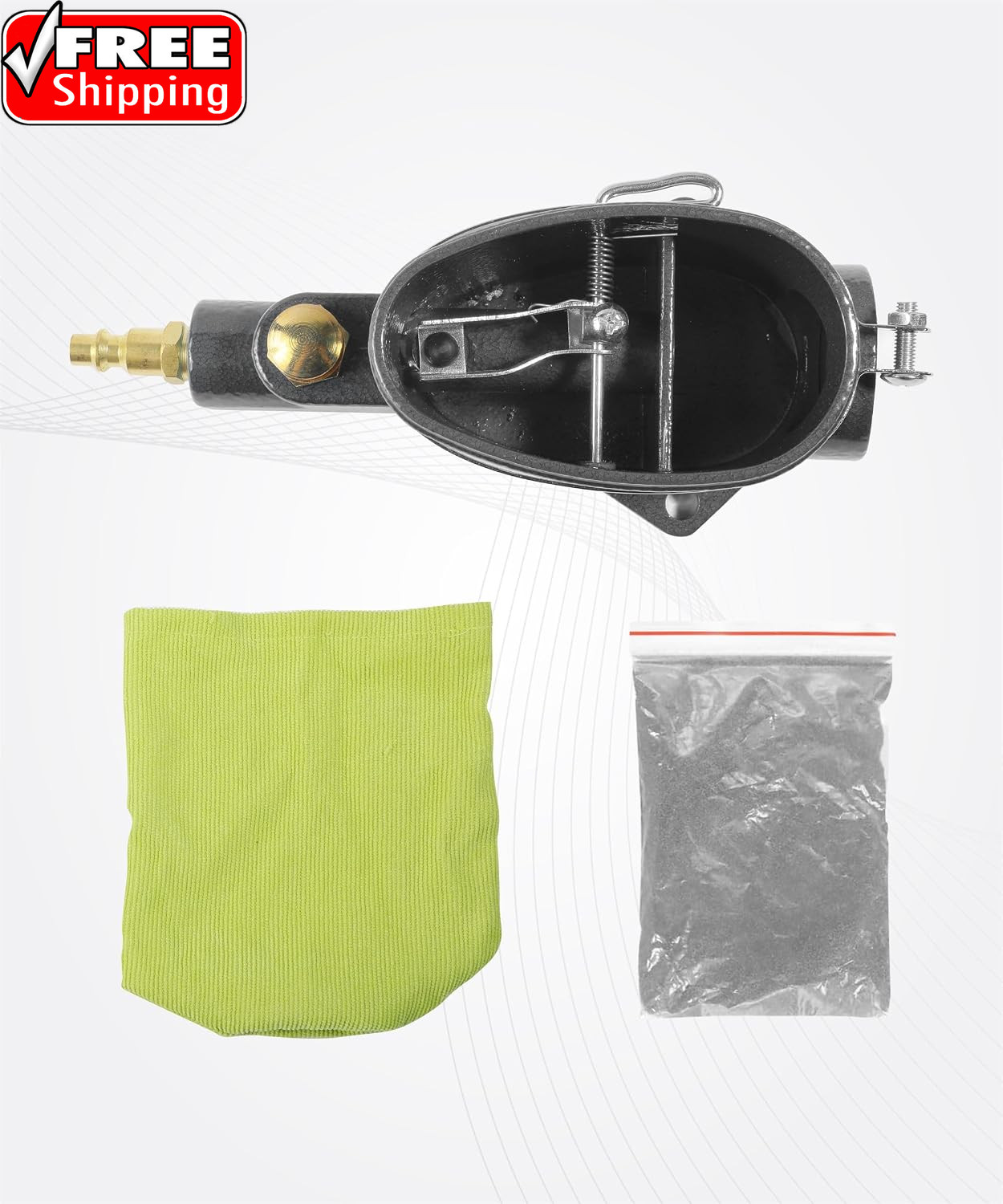 Spark Plug Cleaner,Car Accessories Pneumatic Spark Plug Cleaner Sandblaster,Auto