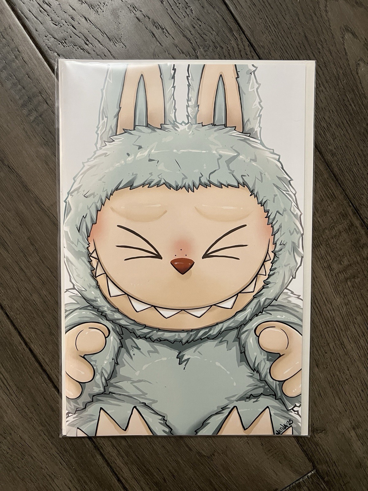 Fame #1 – Kasing Lung – Dallas Fan Expo Exclusive – BLUE LABUBU – Virgin Variant