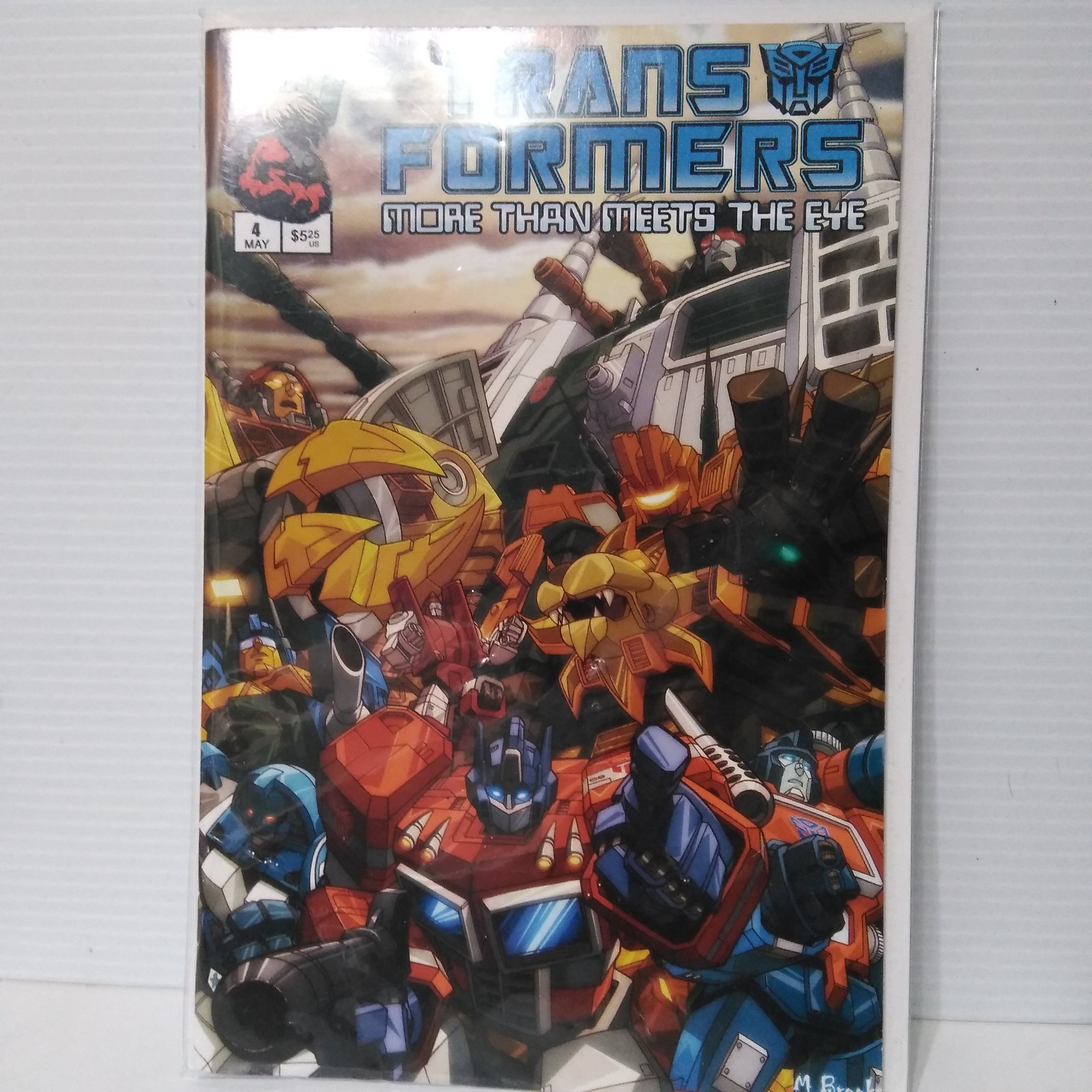 Dreamwave Transformers more than meets the eye sourcebook #4