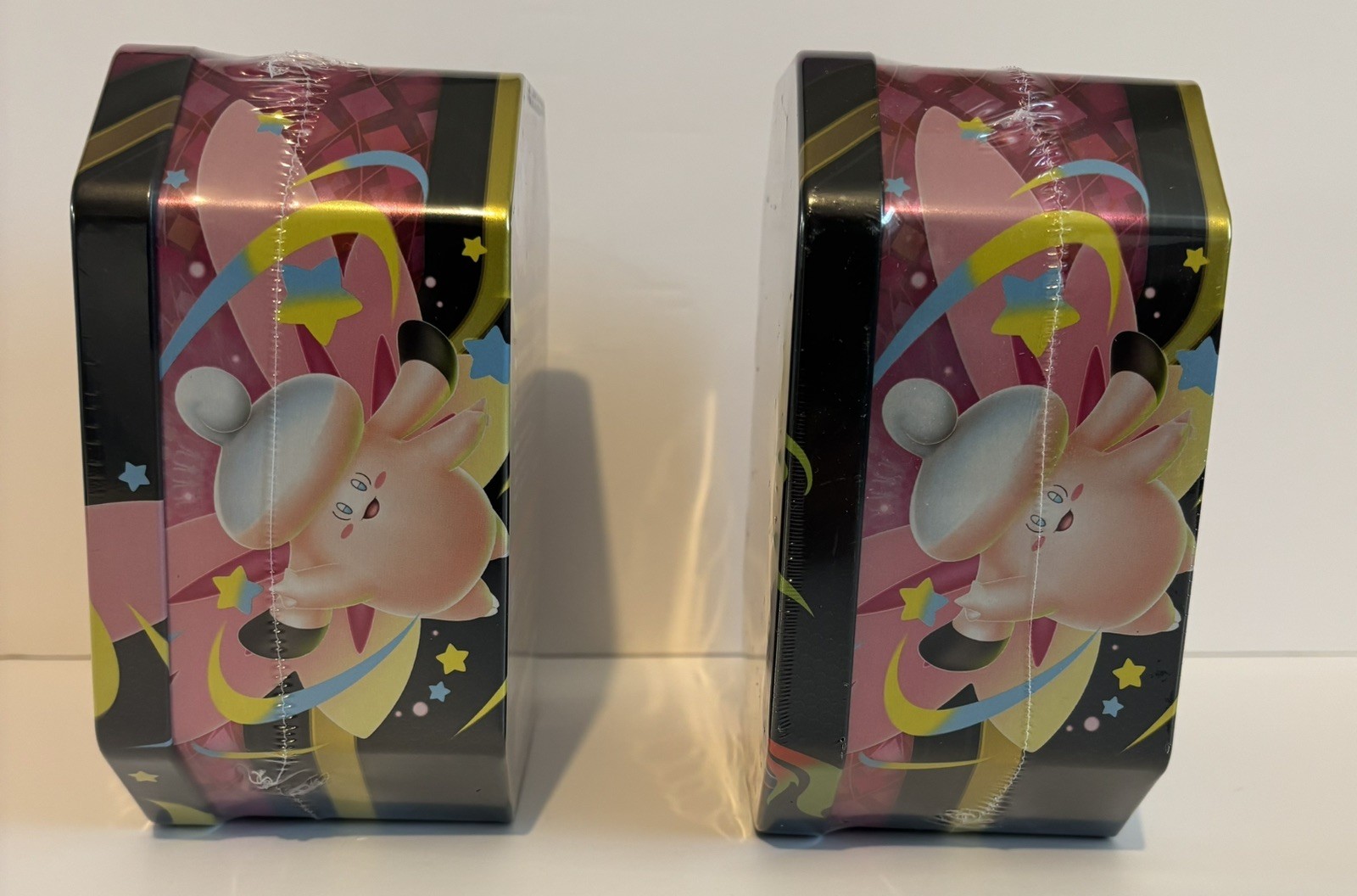 Pokémon TCG Mega Clefable and Mega Gengar Moonlight Tins (Factory Sealed)