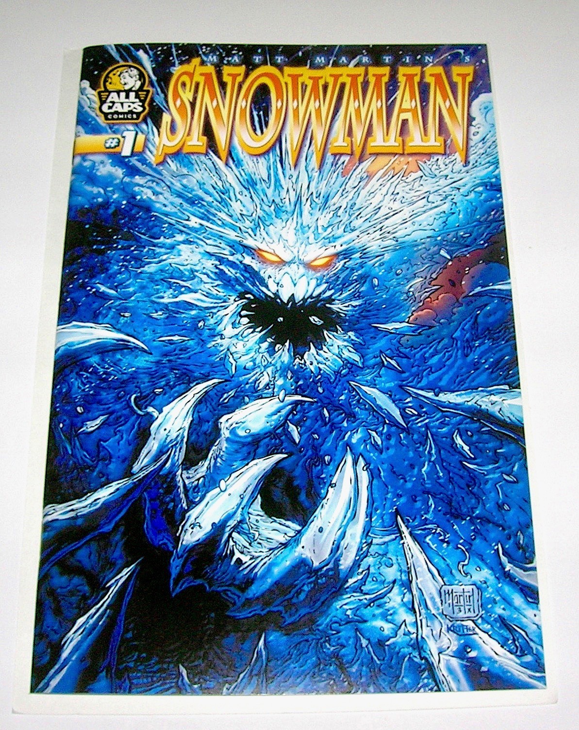 Snowman: Early Frost #1 by Matt Martin All Caps Comics COMICSGATE NM
