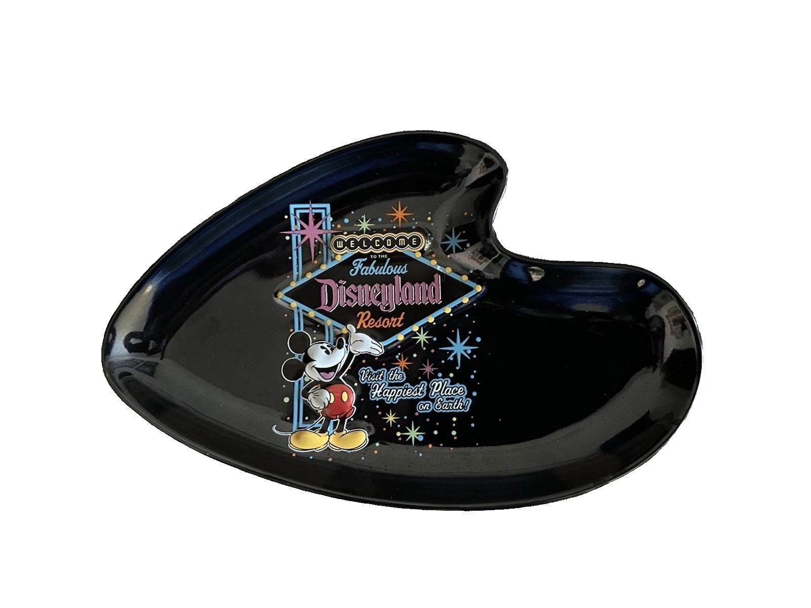 Disneyland Trinket Dish Welcome To Fabulous Disneyland Resoet 3 D