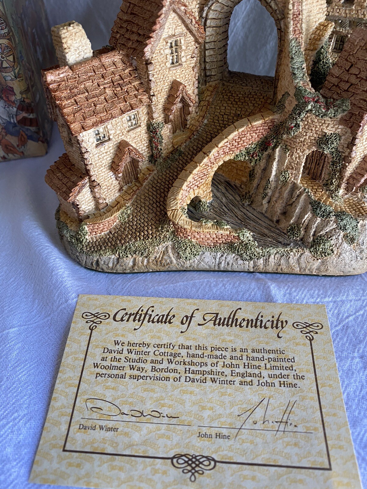 CASTLE GATE David Winter 1984 Great Britain Medieval Renaissance: COA & Mint!!