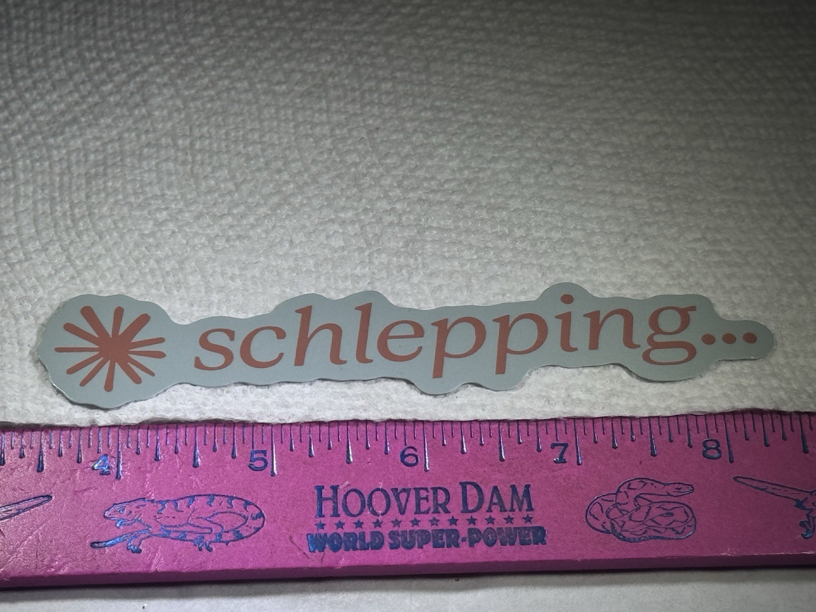 ANTHROPIC AMERICAN ARTIFICIAL INTELLIGENCE CO SCHLEPPING STICKER WITH LOGO