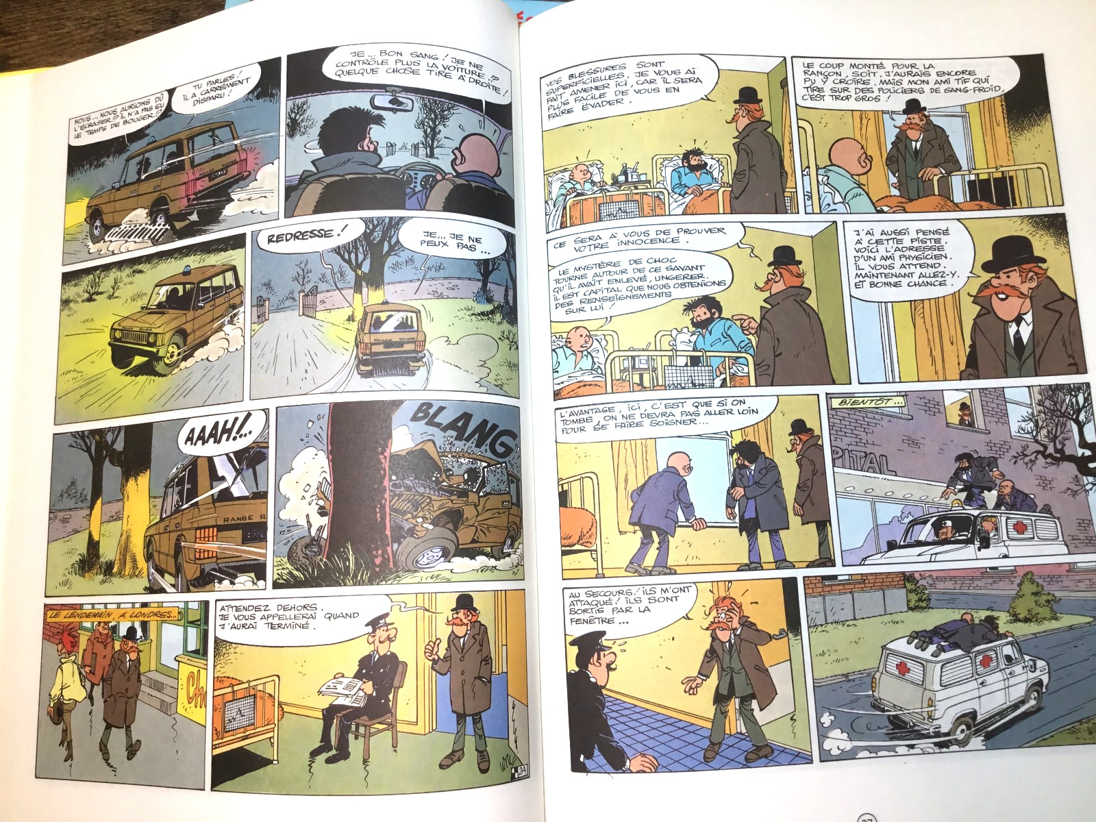 Tif et Tandu, Les Aventures 3-Book lot french hardcover comics Very Good Cond.