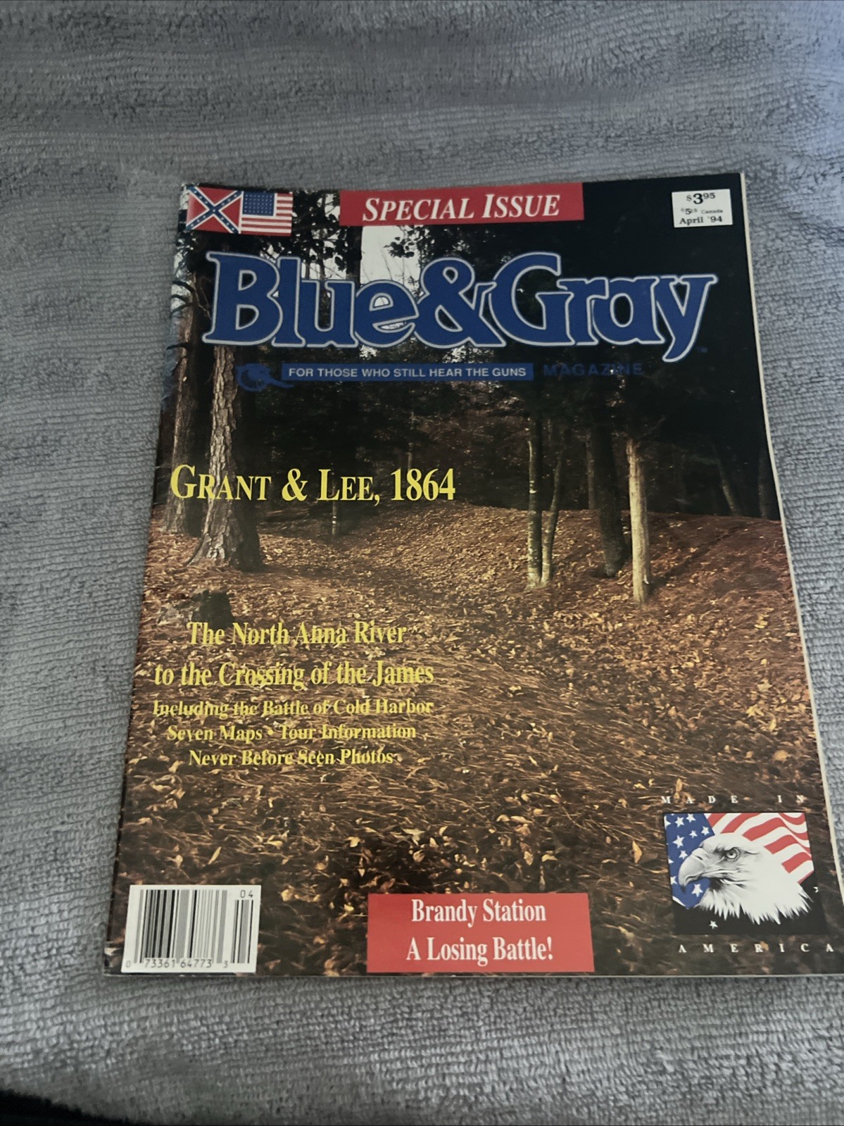 Blue & Gray Vol# 21 Issue# 4 2004 Civil War – Spotsylvania & Laurel Hill