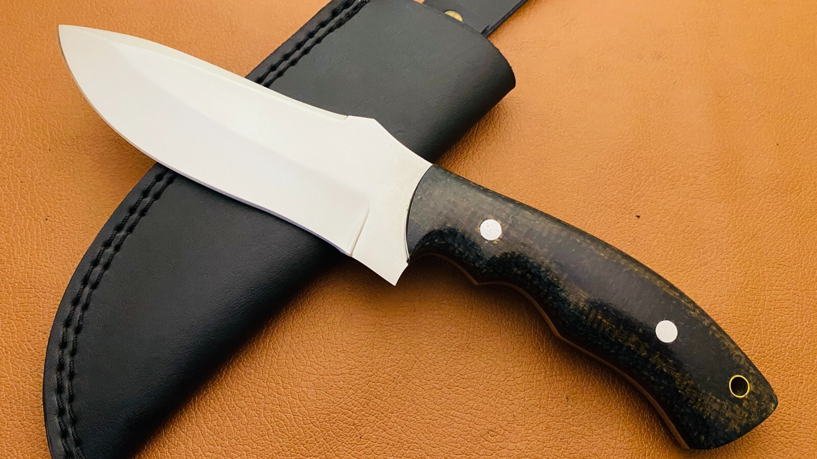 9.9″ CUSTOM HAND CRAFTED 440C STAINLESS STEEL SURVIVAL HUNTING KNIFE|KNIVES KART
