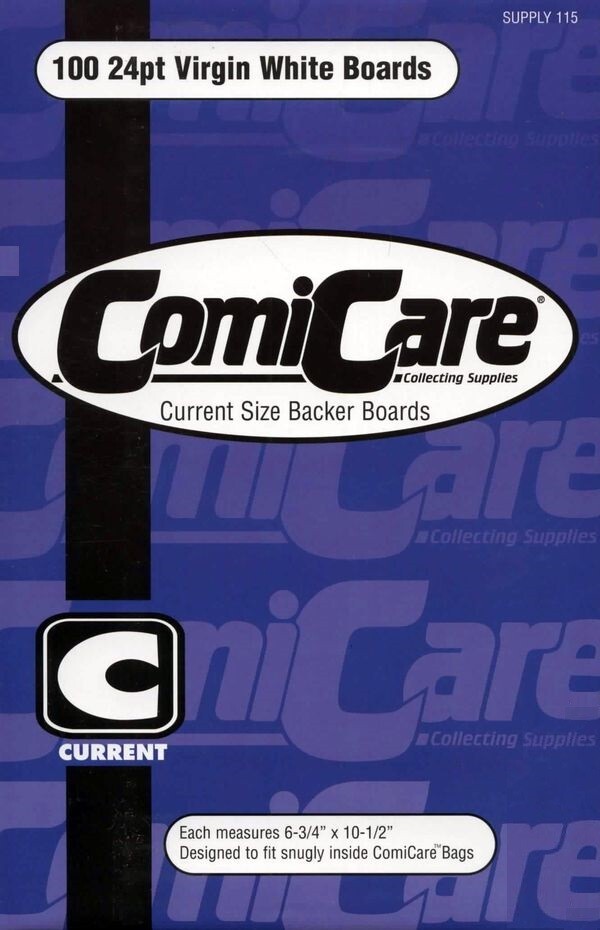 1000 Comic Care Current Comic Backing Boards (1 Case)
