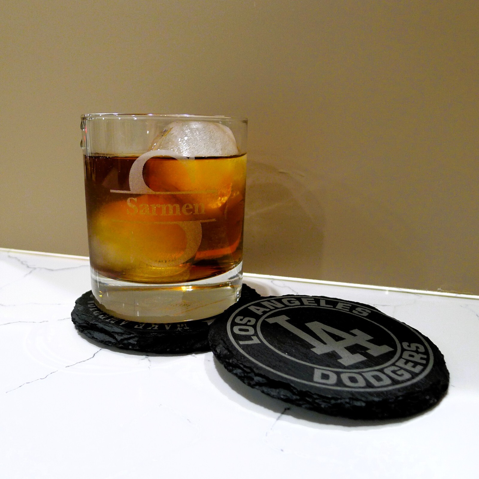 Custom Engraved Dalmore Twisted Whiskey Glass – 10 oz Rocks Glass New