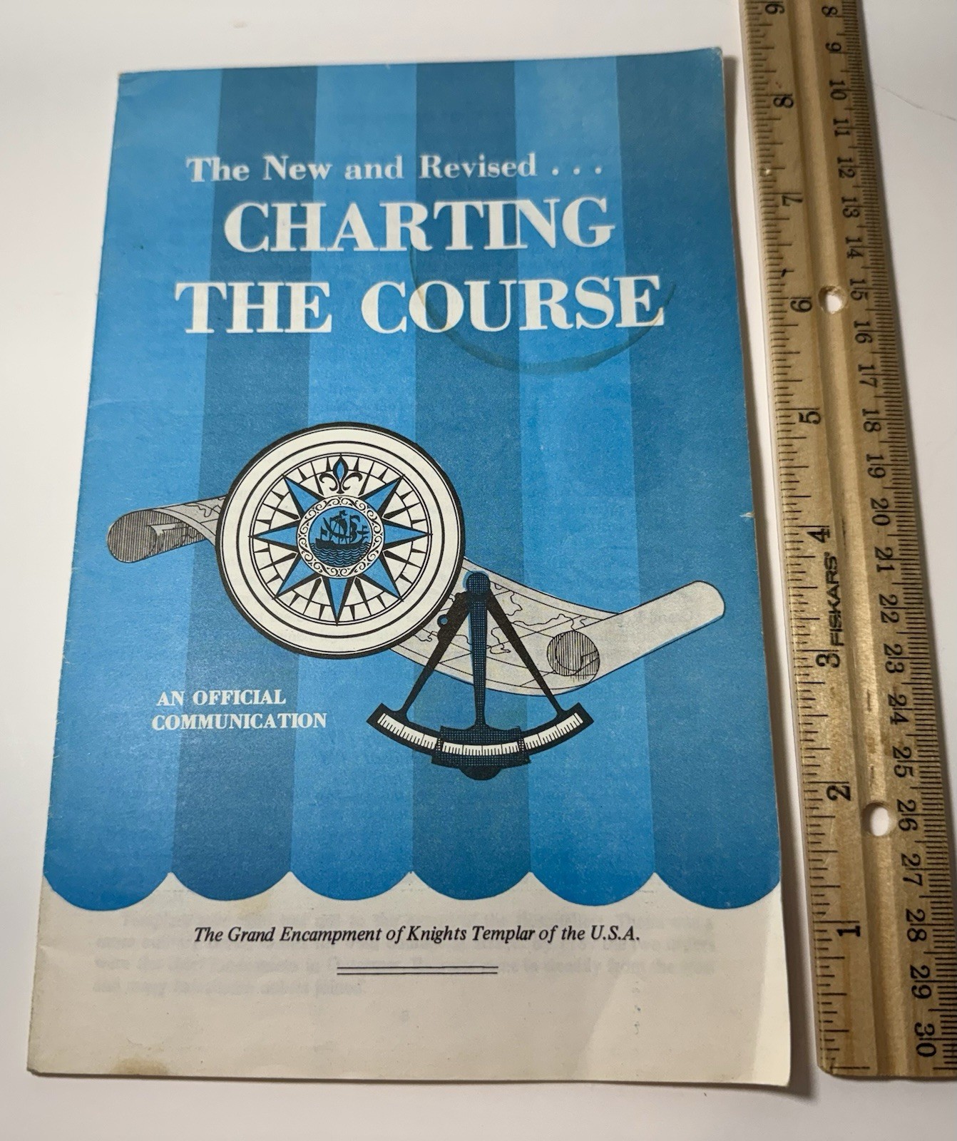 Vintage Knights Templar the New and Revised Charting The Course Booklet