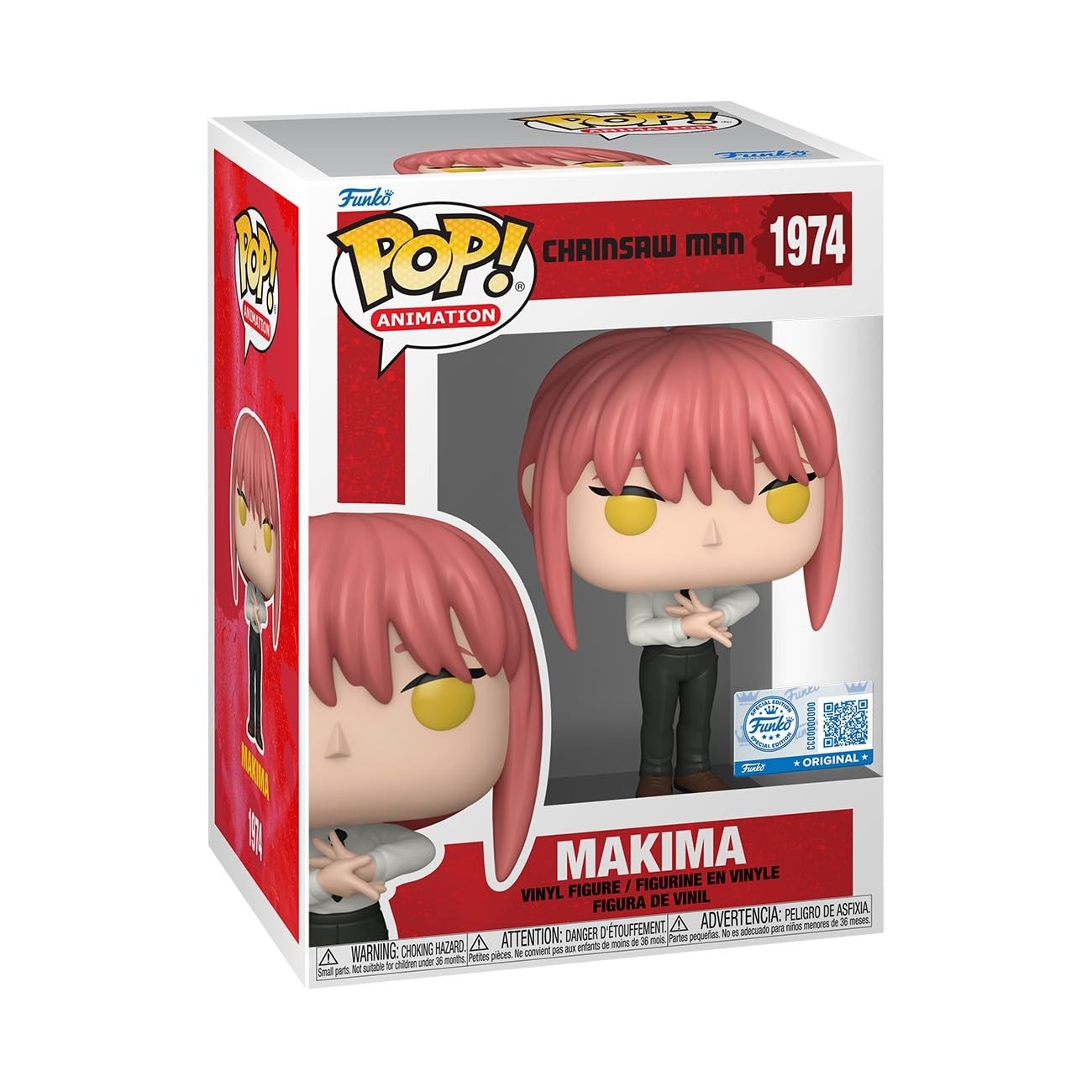 Funko Pop! Animation: Chainsaw Man – Makima – Collectable Vinyl Multicolor