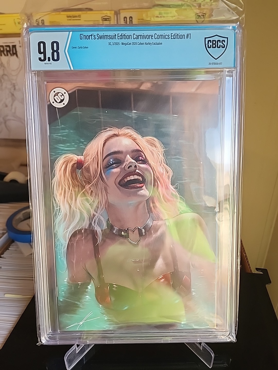 G’NORT’S SWIMSUIT EDITION Carla Cohen HARLEY MEGACON VARIANT CBCS 9.8