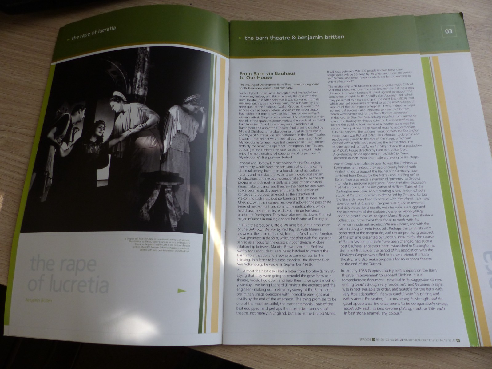 Opera Programme Bundle – ENO, WNO, Royal Danish Opera – 4 Programmes