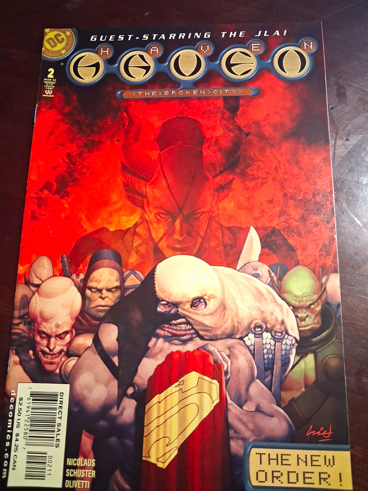 DC Comics Haven: The Broken City #2 2002 Batman Superman Justice League