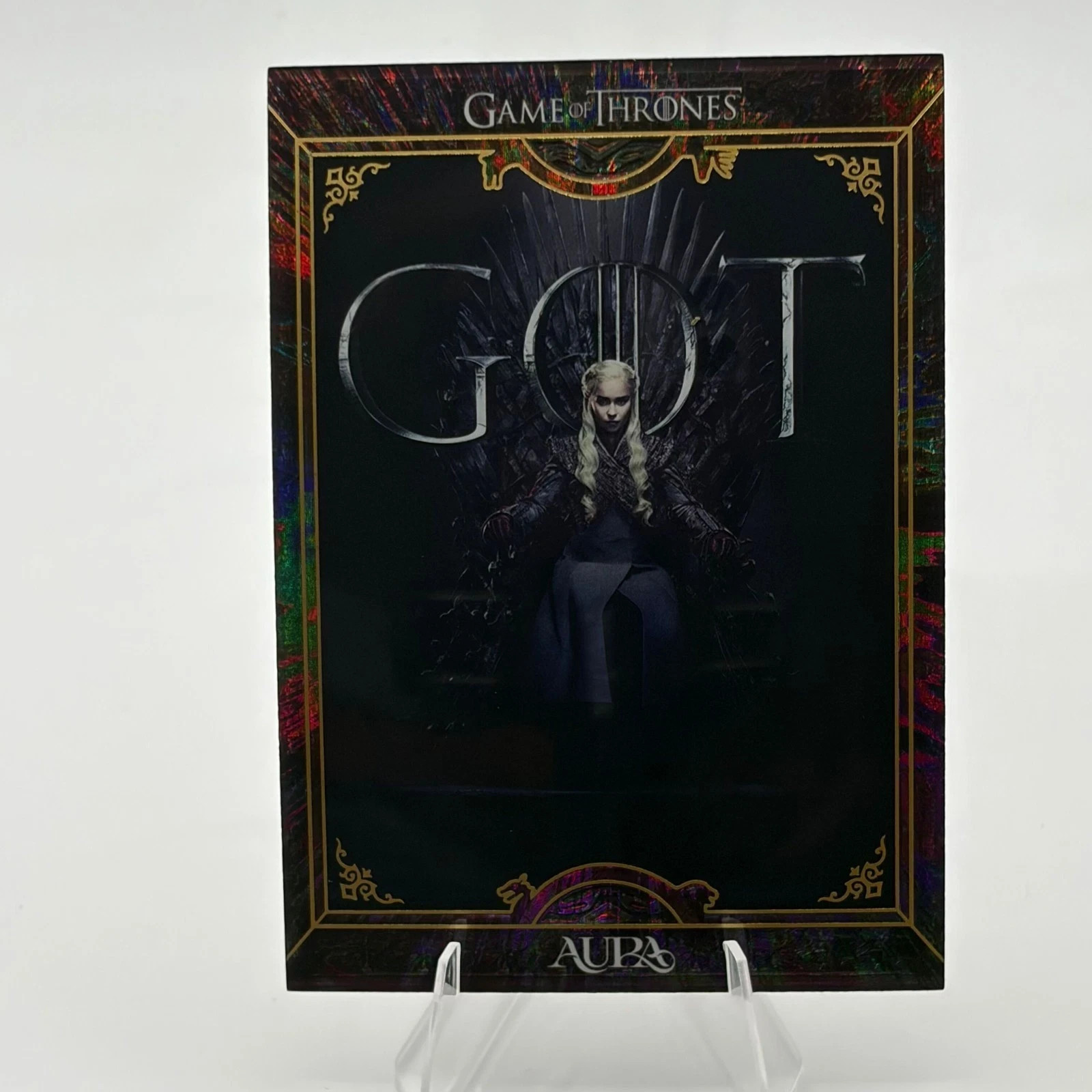 Game Of Thrones Throne Poster Card -Pick Your Card -2025 Kakawow Aura GOT AQY-HB