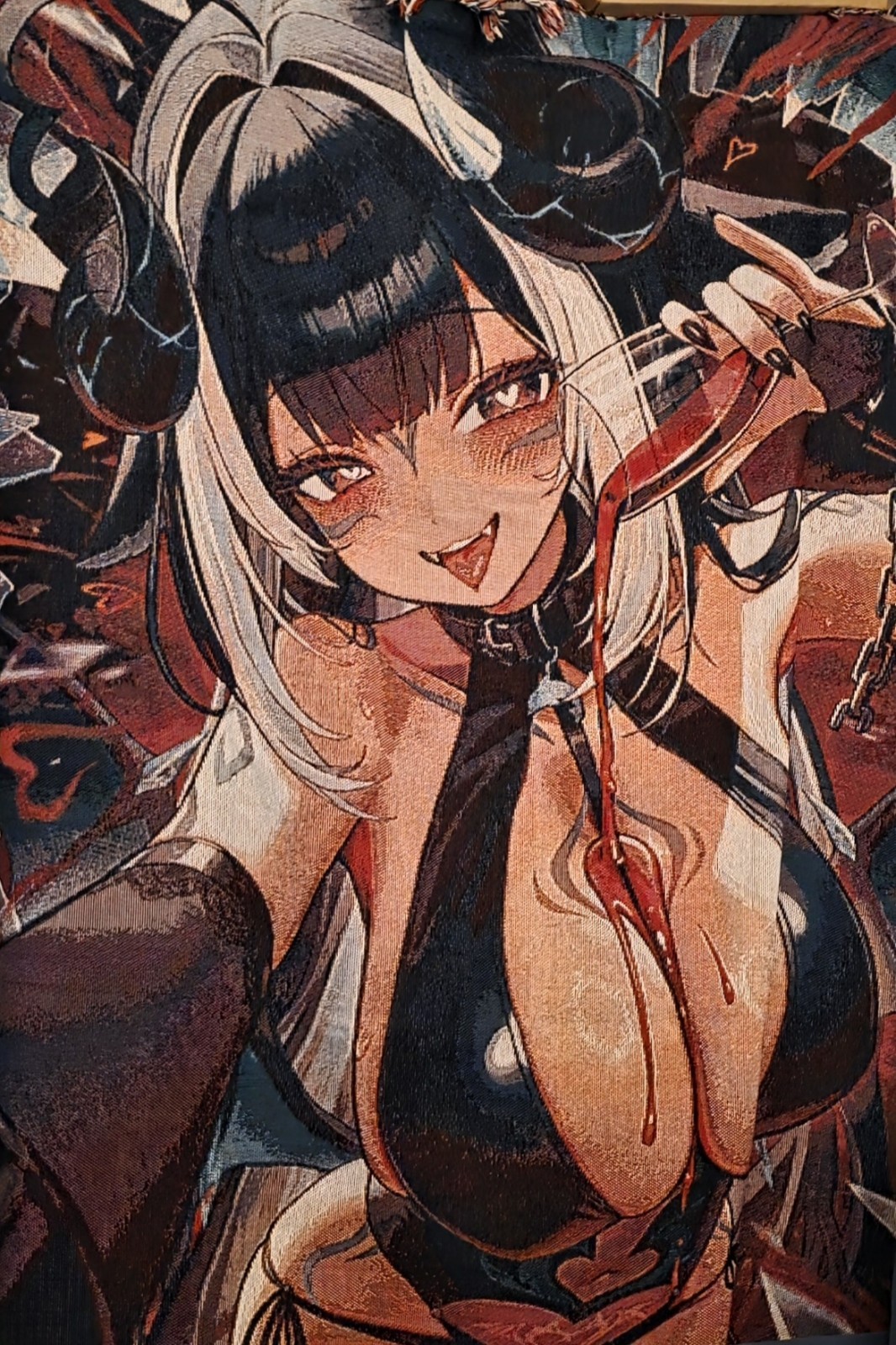 Gamersupps Limited Edition Waifu Shylily Tapestry Blanket | IN HAND | SOLD OUT