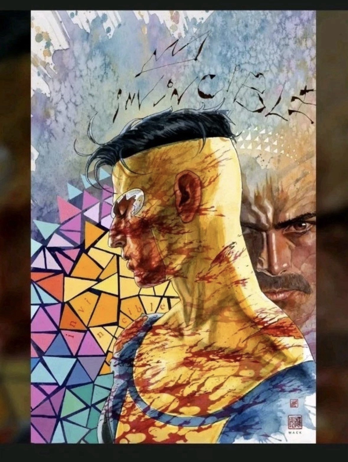 Invincible Returns #1 David Mack SDCC Foil Ltd 999